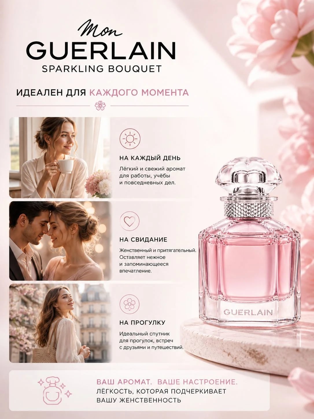 Guerlain Guerlain Mon Guerlain Sparkling Bouquet 50 ml EDP — Парфюмерная вода — фото 4
