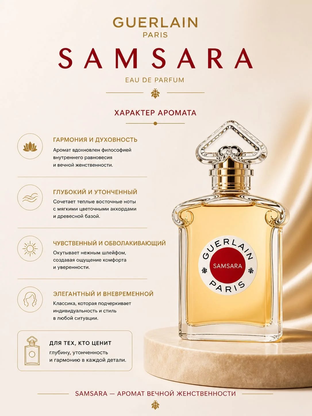 Guerlain Guerlain Samsara 75 ml EDP — Парфюмерная вода — фото 3